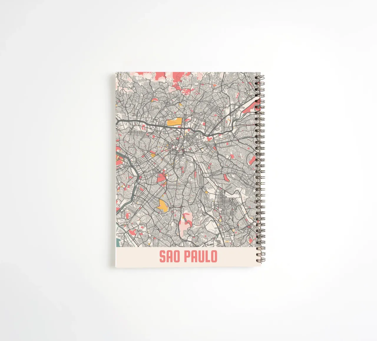 SAO PAULO spiral notebook by Travelstudio