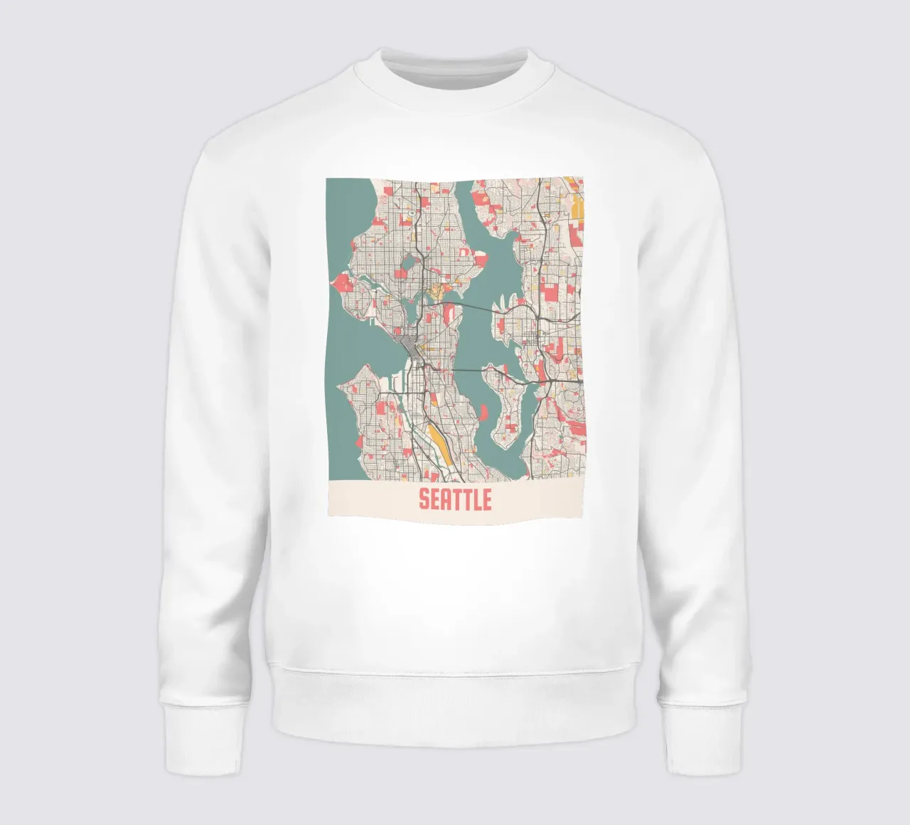 SEATTLE felpa da Travelstudio