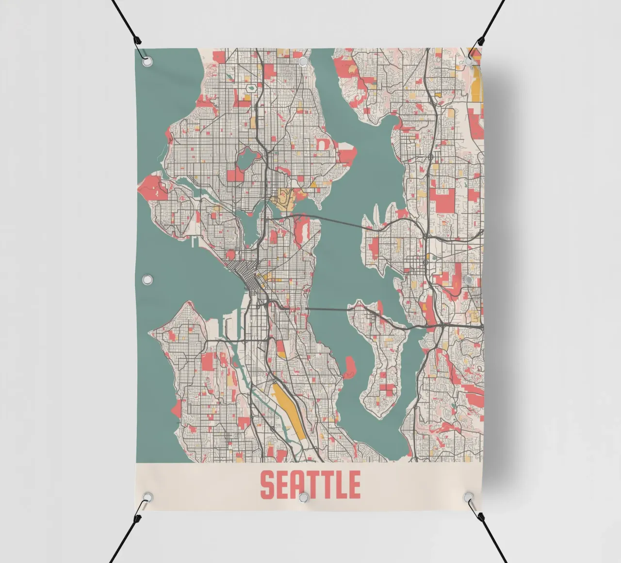 SEATTLE pvc cover by Travelstudio