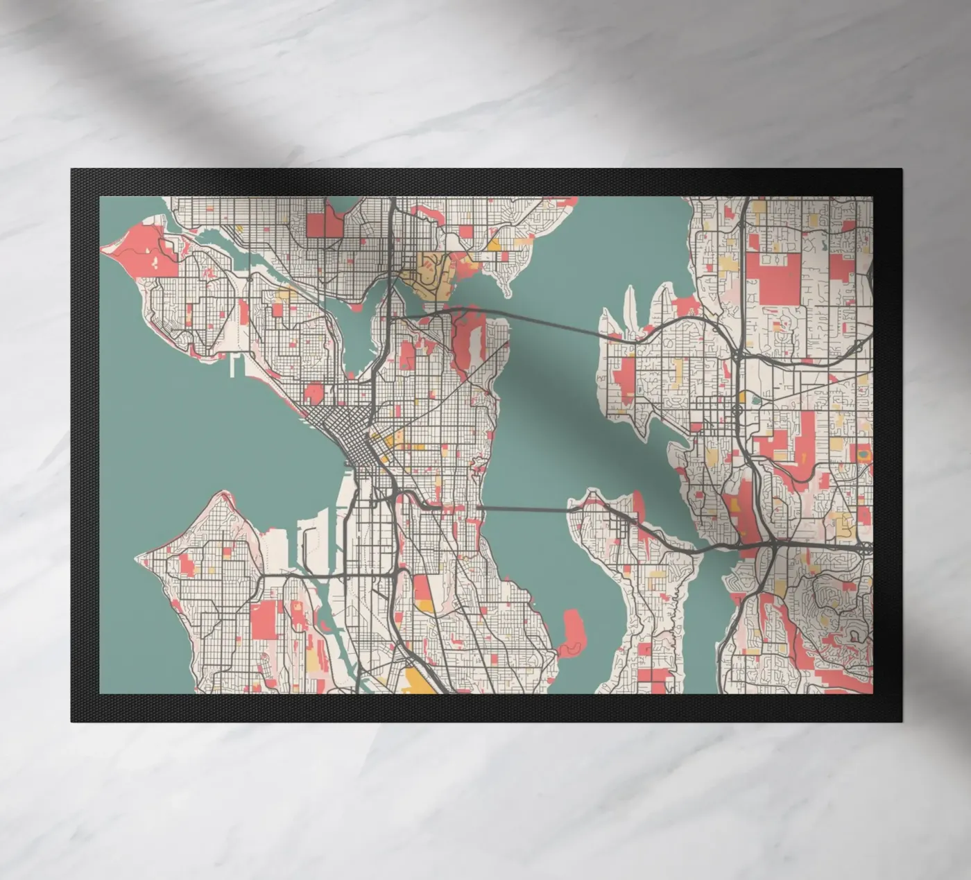 SEATTLE doormat by Travelstudio