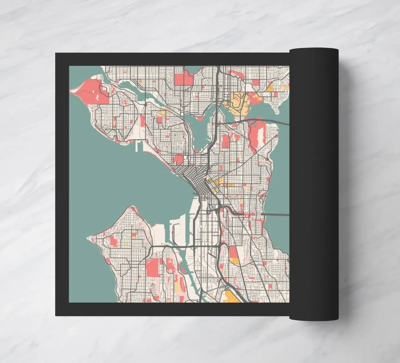 SEATTLE doormat by Travelstudio