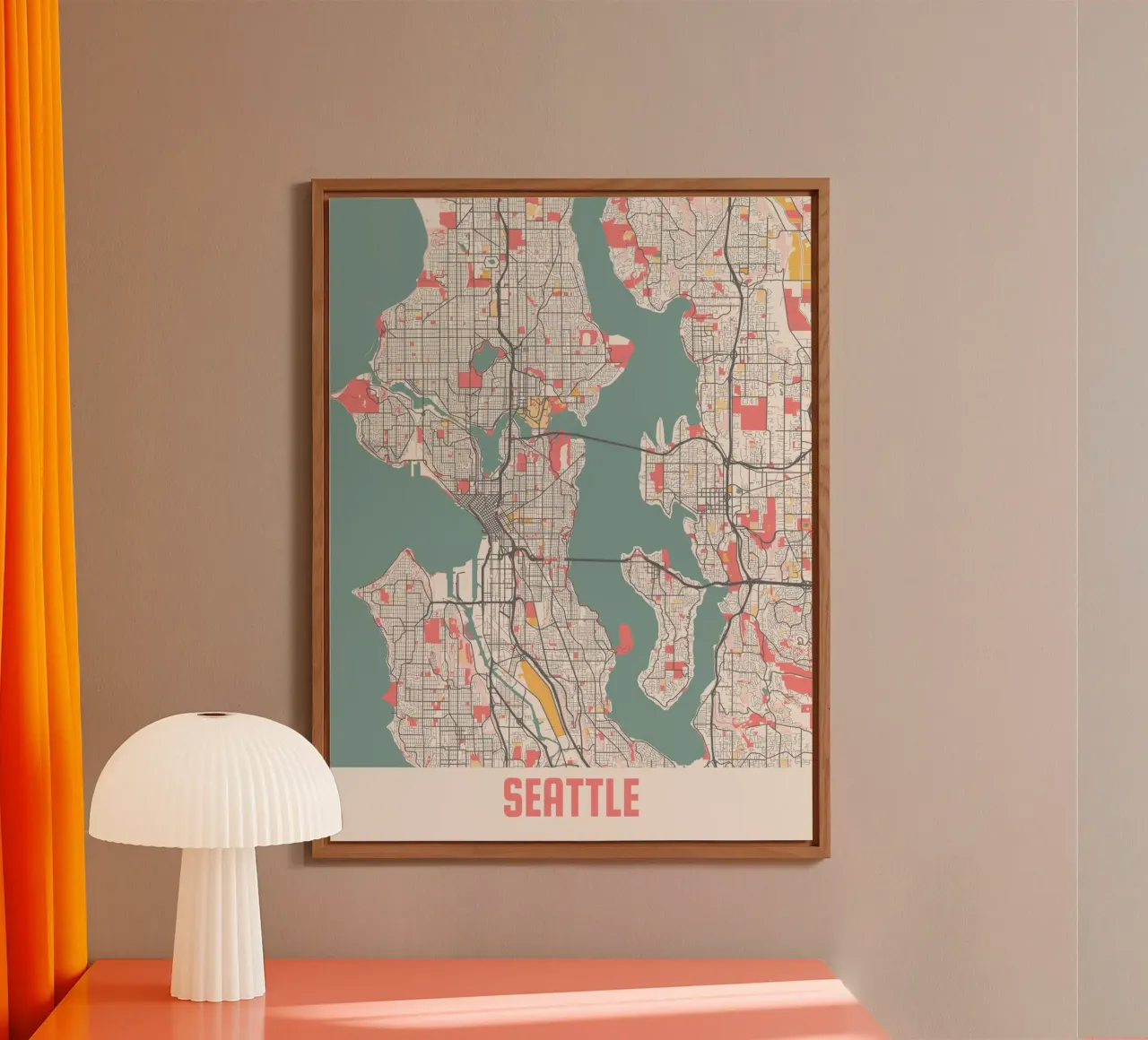 SEATTLE forex plate by Travelstudio