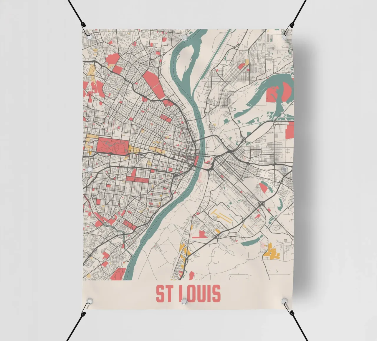 ST LOUIS telo in pvc da Travelstudio
