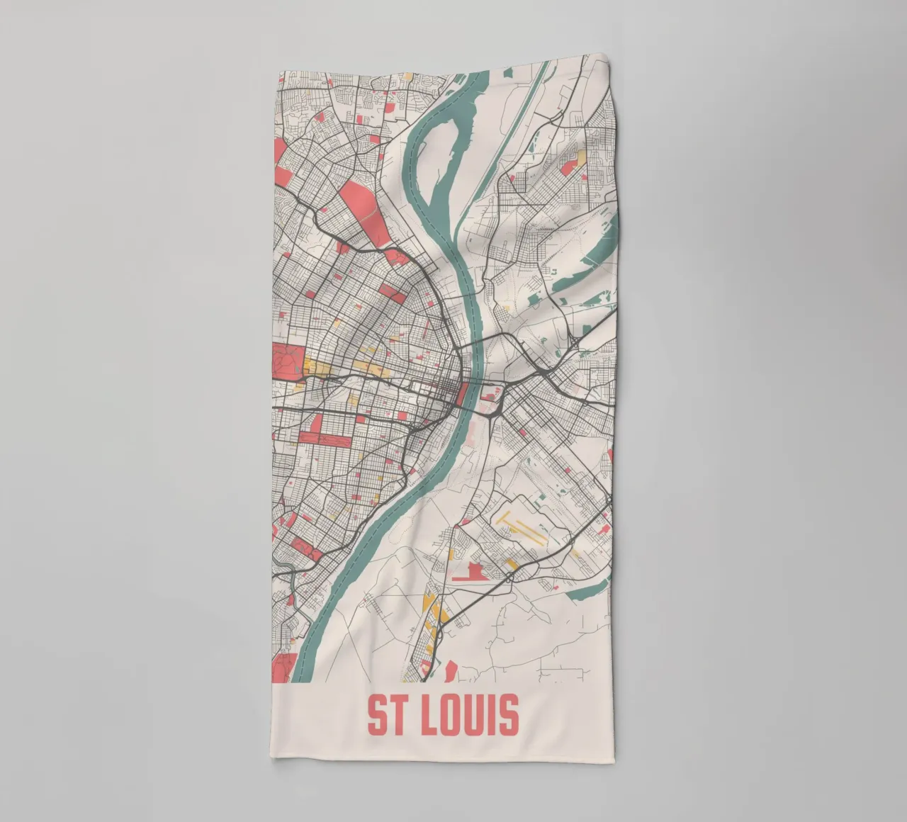 ST LOUIS Handtuch von Travelstudio