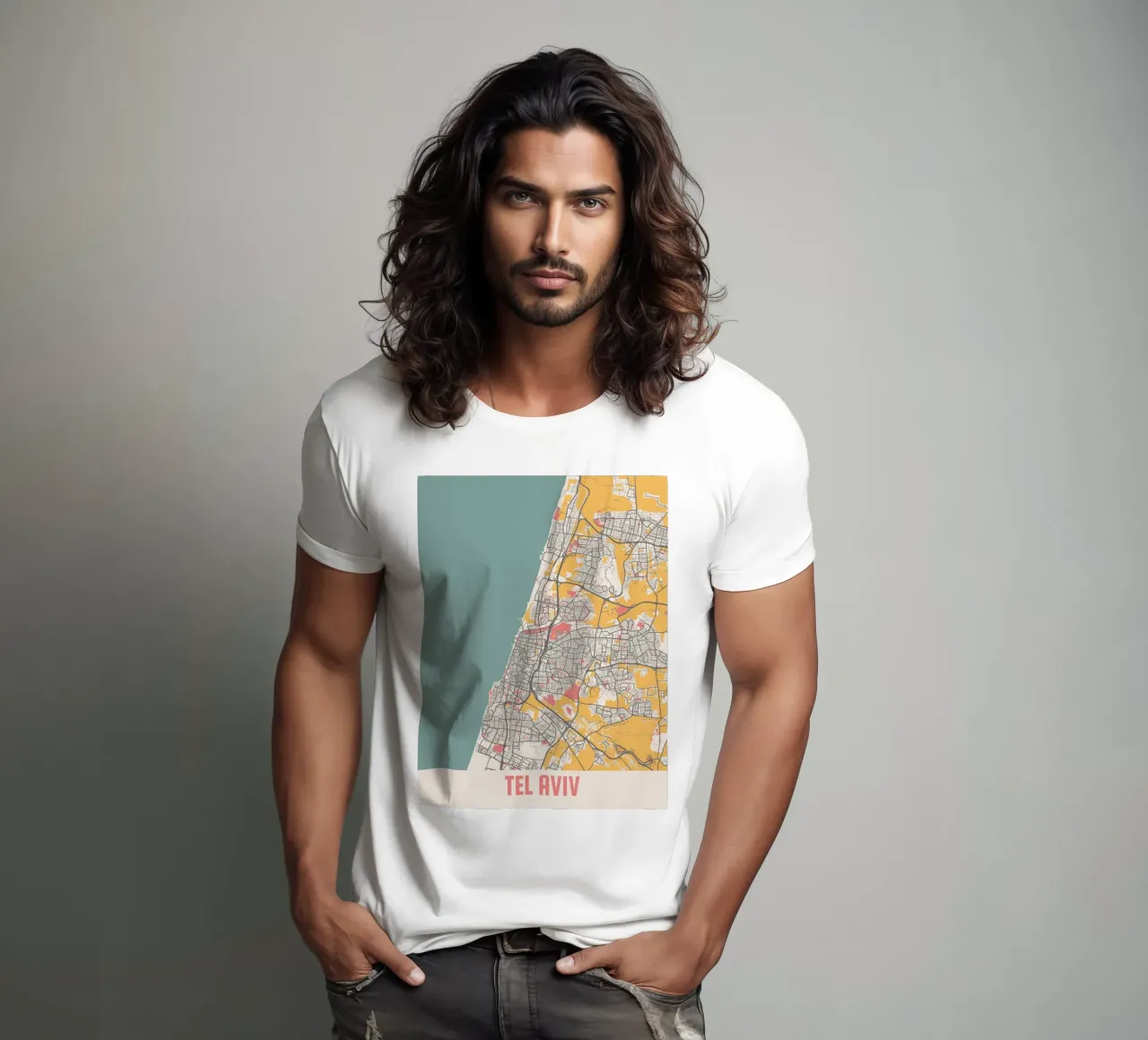 TEL AVIV t-shirt da Travelstudio