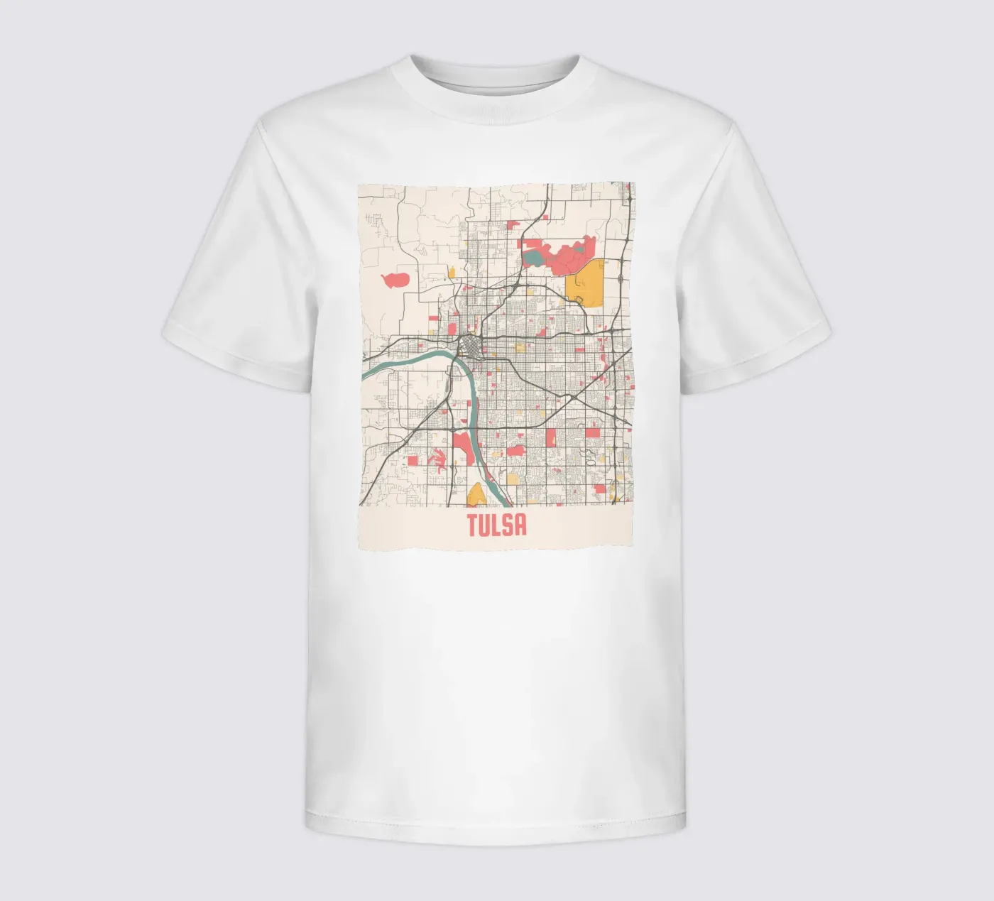 TULSA kinder t-shirt van Travelstudio