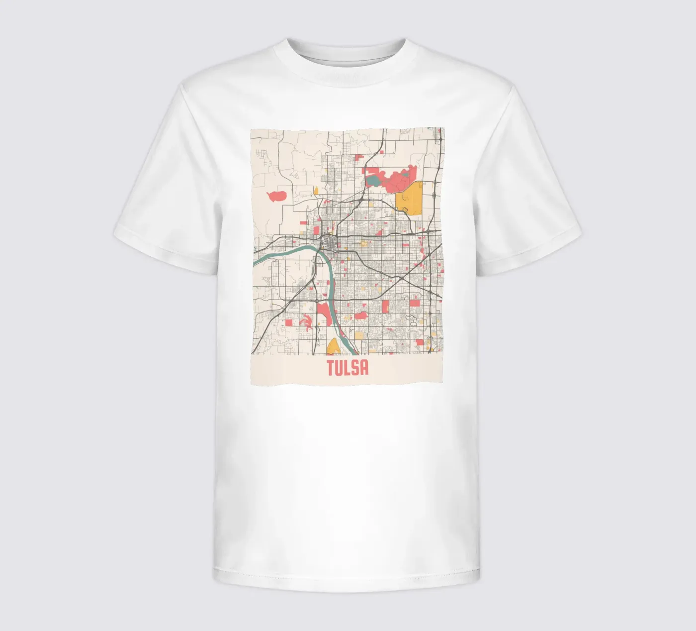 TULSA t-shirt bambini da Travelstudio