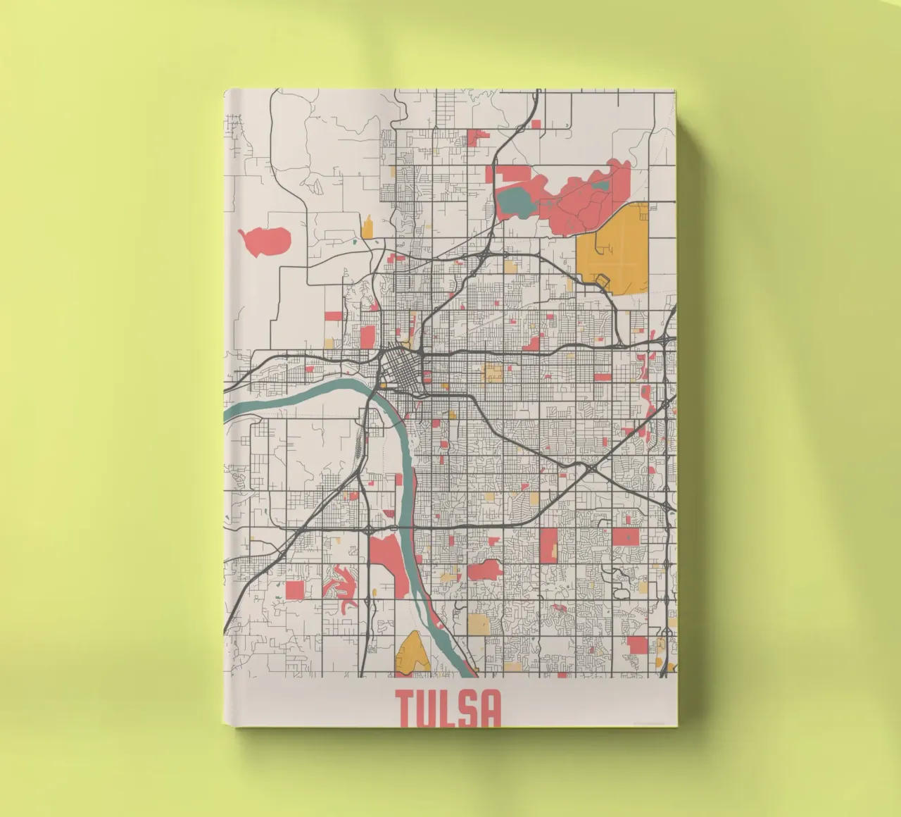 TULSA notebook by Travelstudio