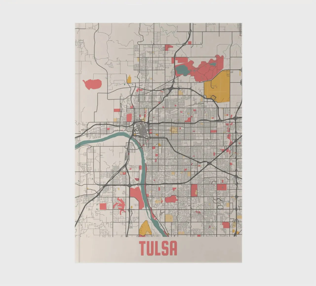 TULSA notebook by Travelstudio