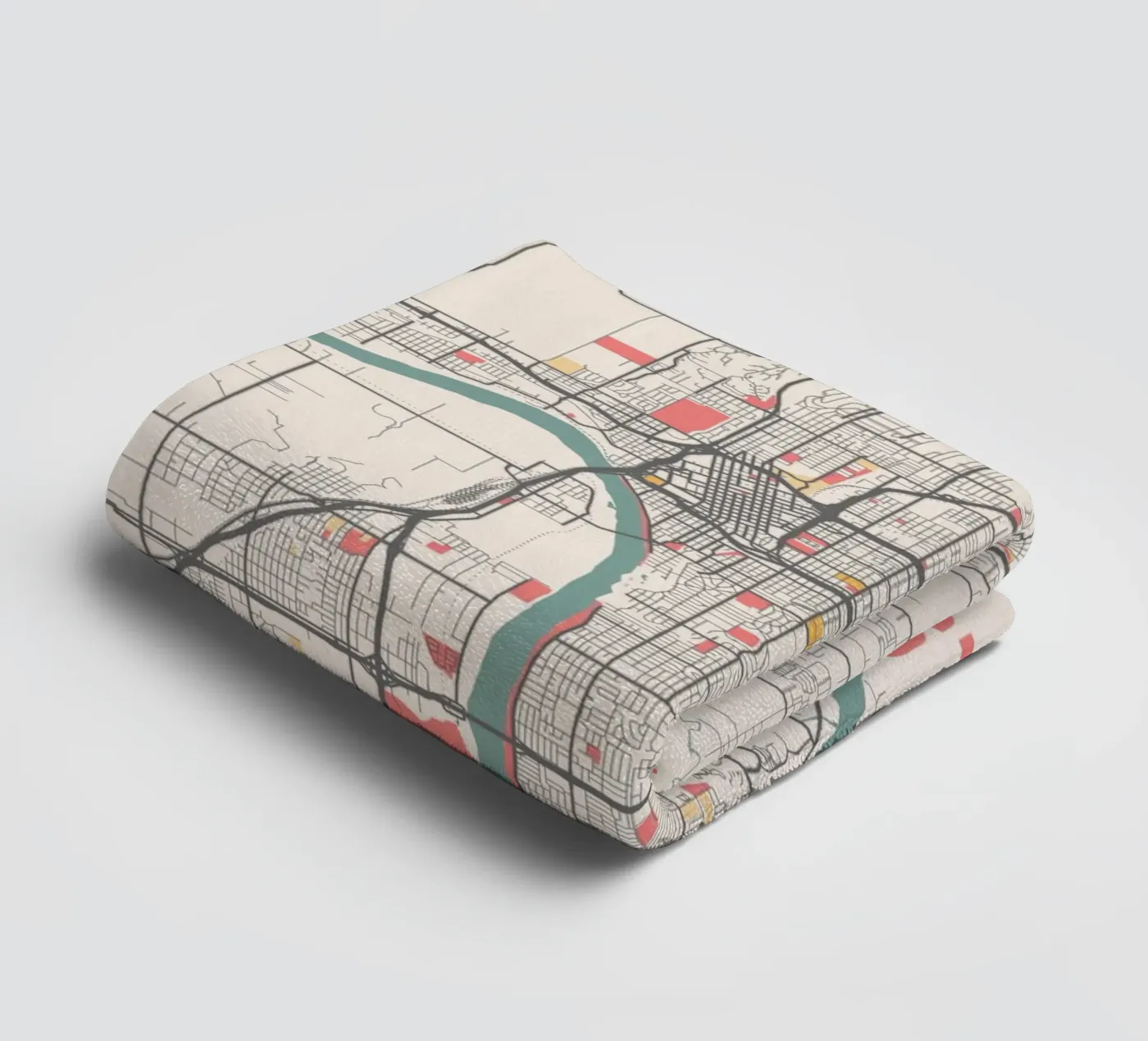 TULSA badhanddoek van Travelstudio