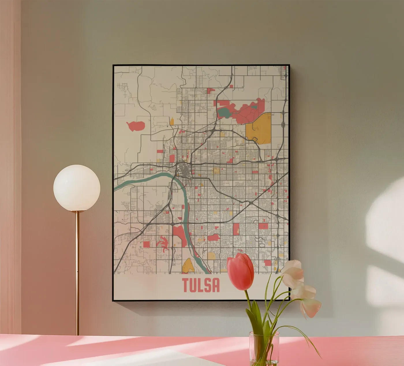 TULSA Acryl-Glas von Travelstudio