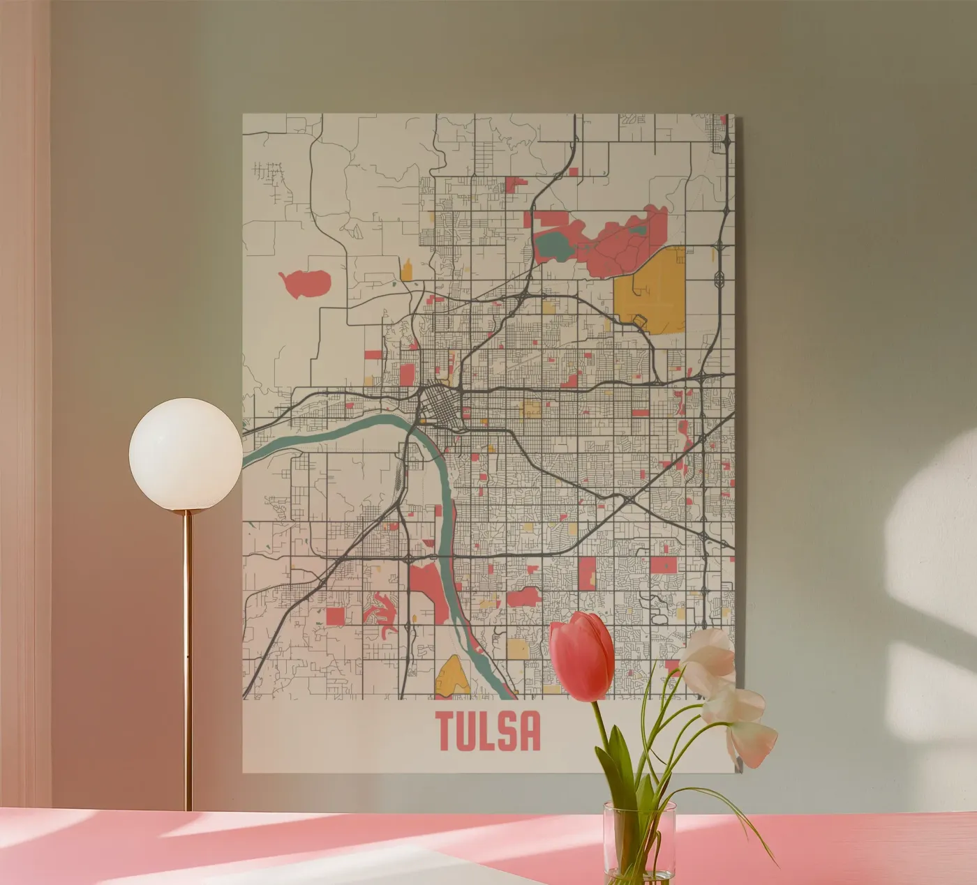 TULSA Acryl-Glas von Travelstudio