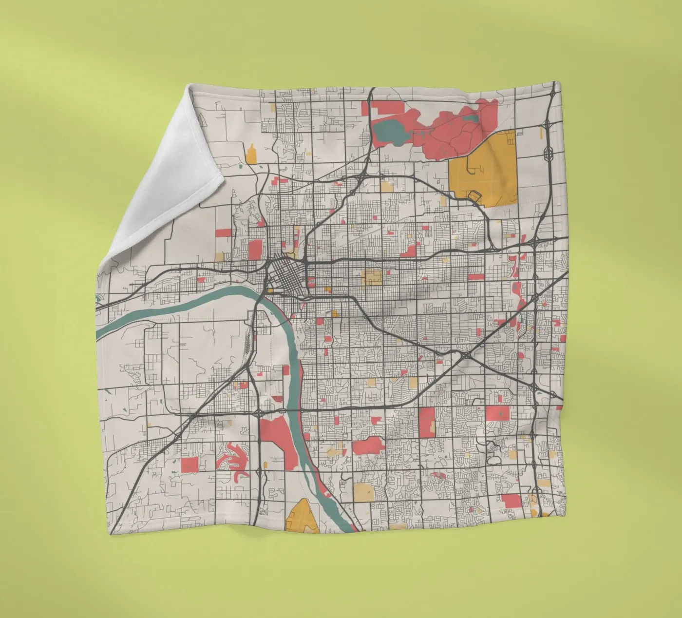 TULSA Fleecedecke von Travelstudio