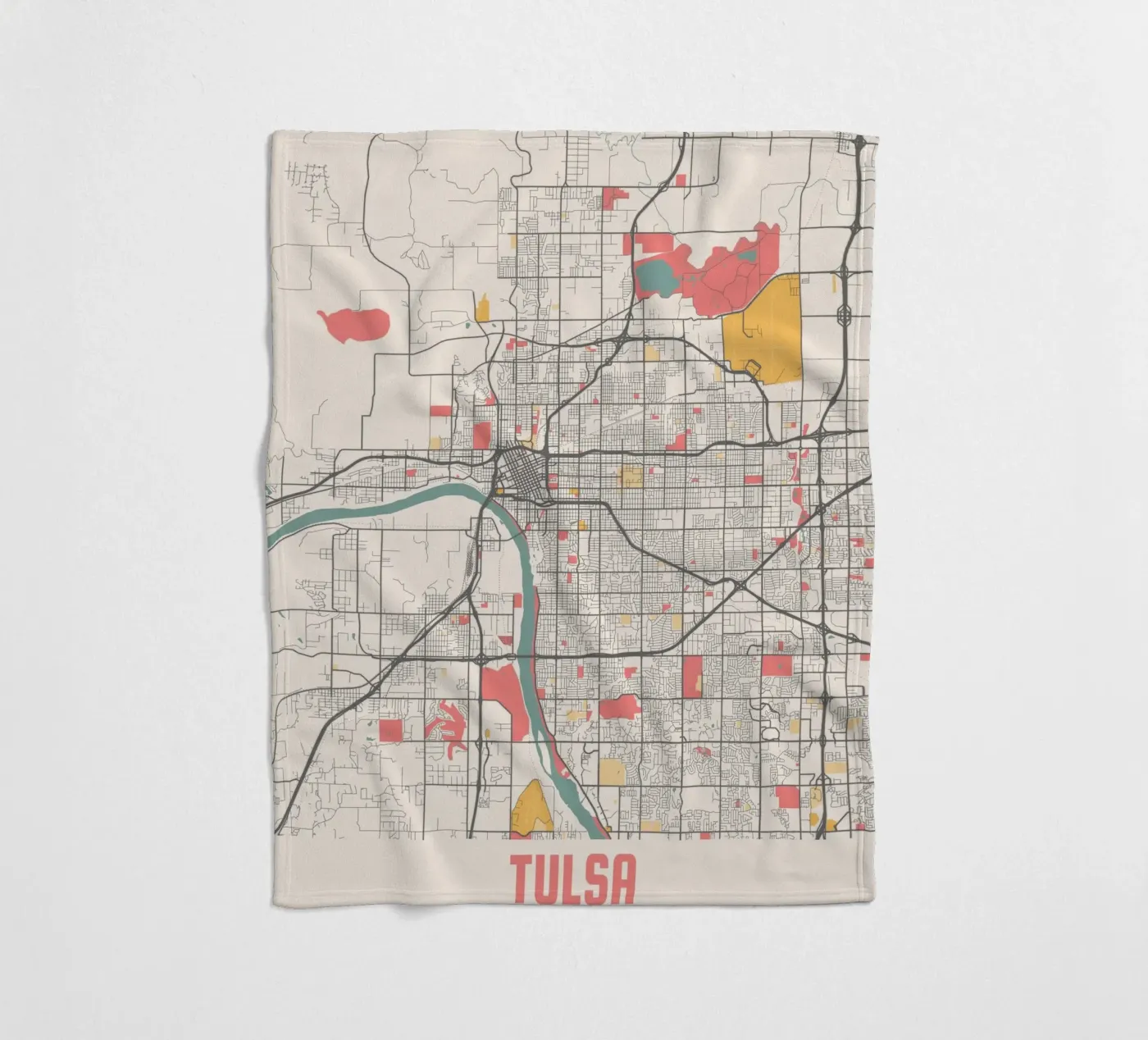 TULSA Fleecedecke von Travelstudio