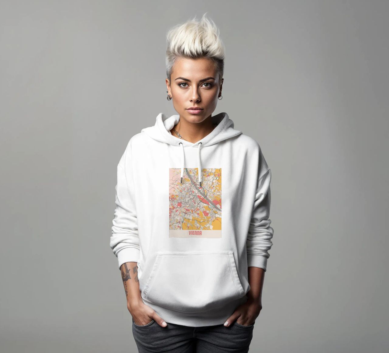 VIENNA Hoodie von Travelstudio