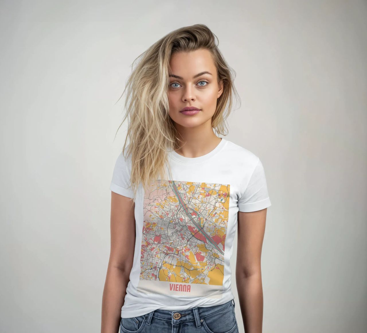 VIENNA Frauen T-Shirt von Travelstudio