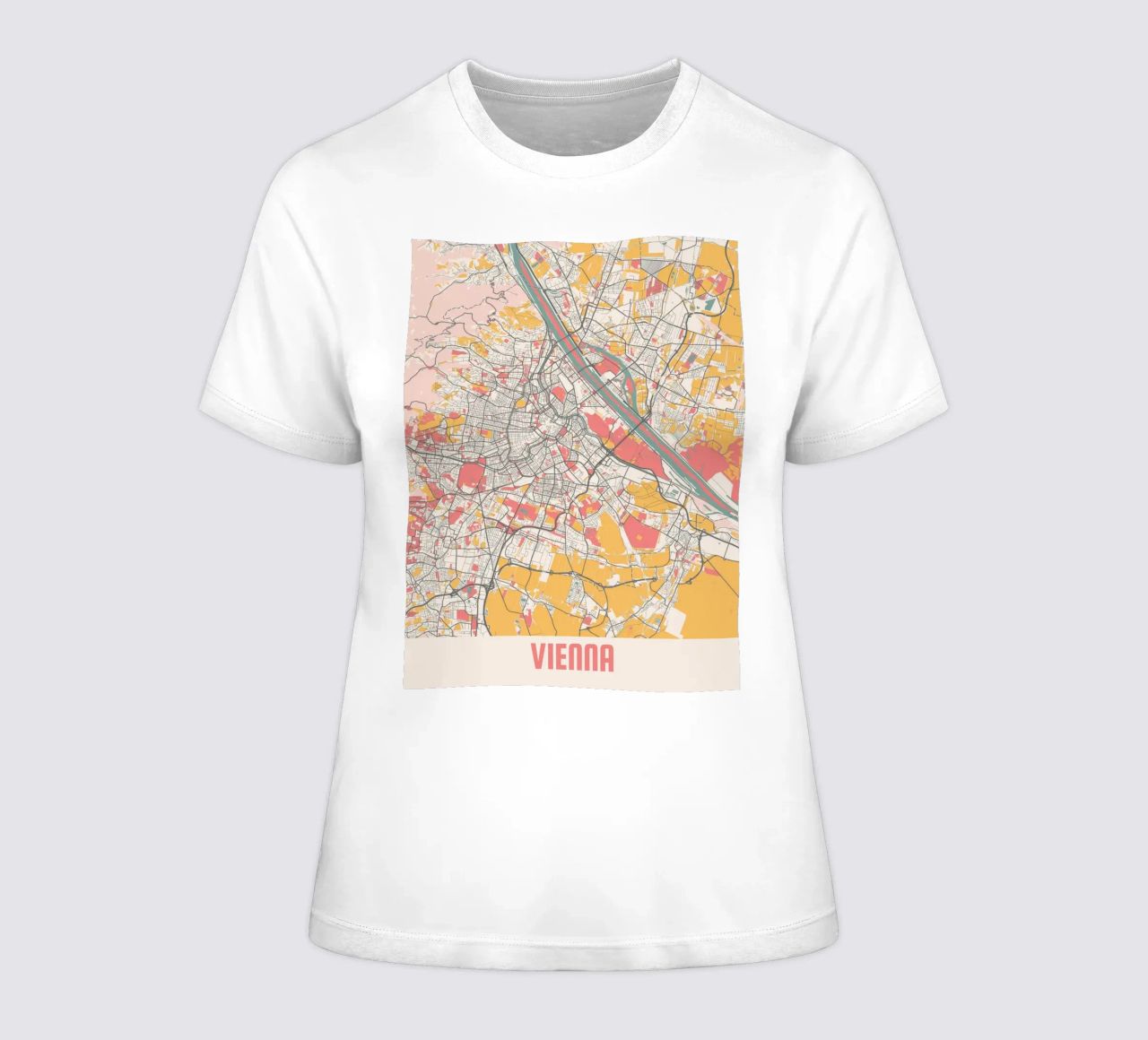 VIENNA Frauen T-Shirt von Travelstudio