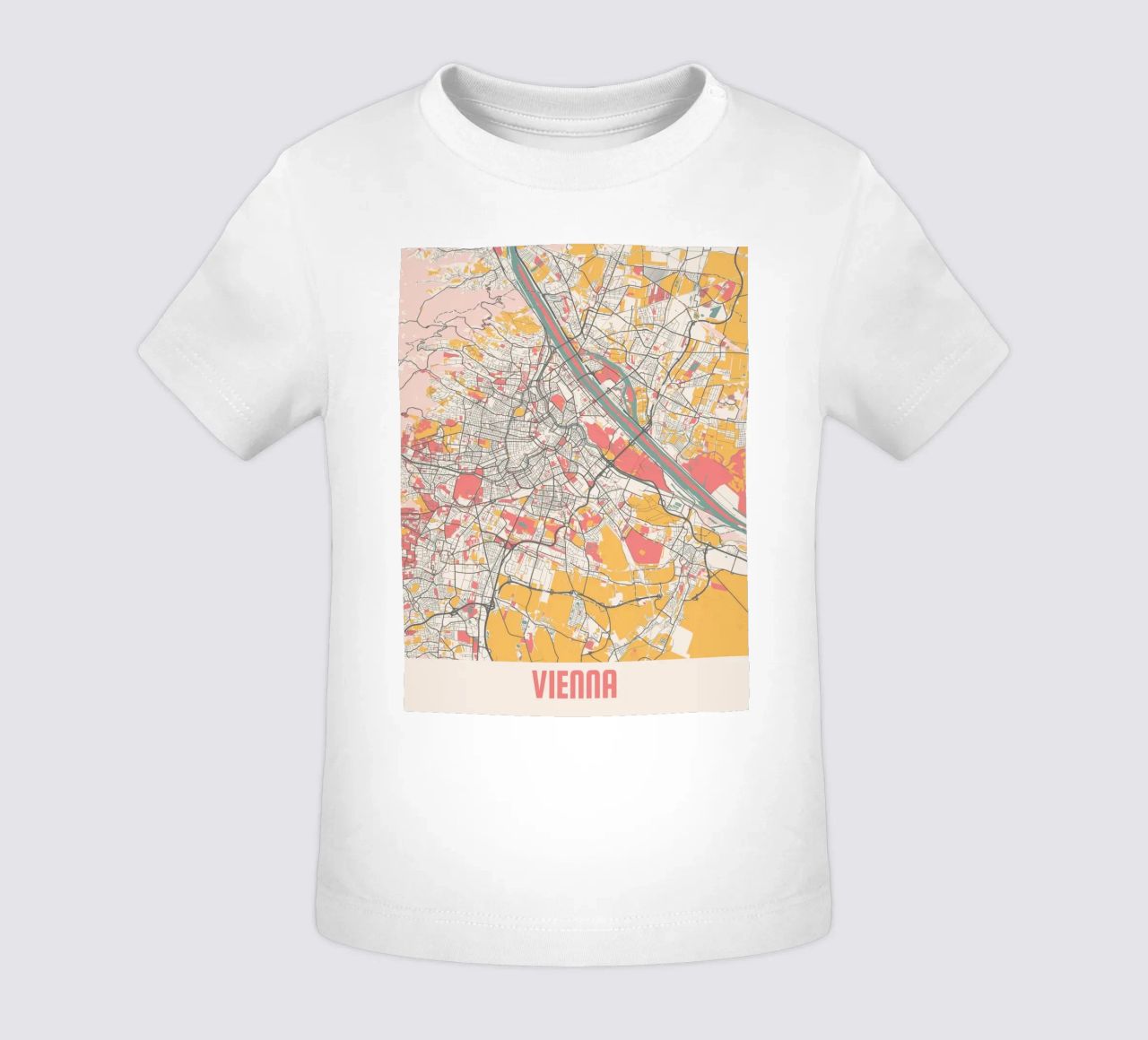 VIENNA Baby T-Shirt von Travelstudio