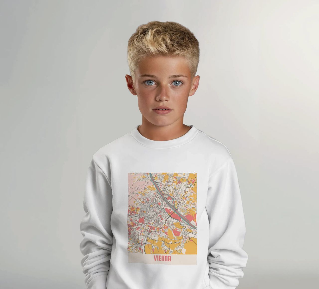 VIENNA Kinder Sweatshirt von Travelstudio