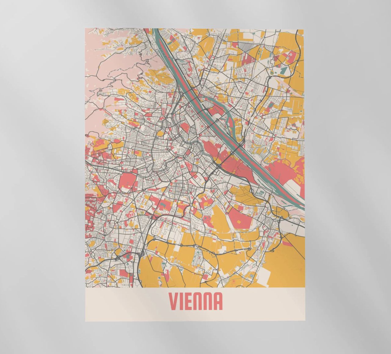 VIENNA Backlit Folie von Travelstudio