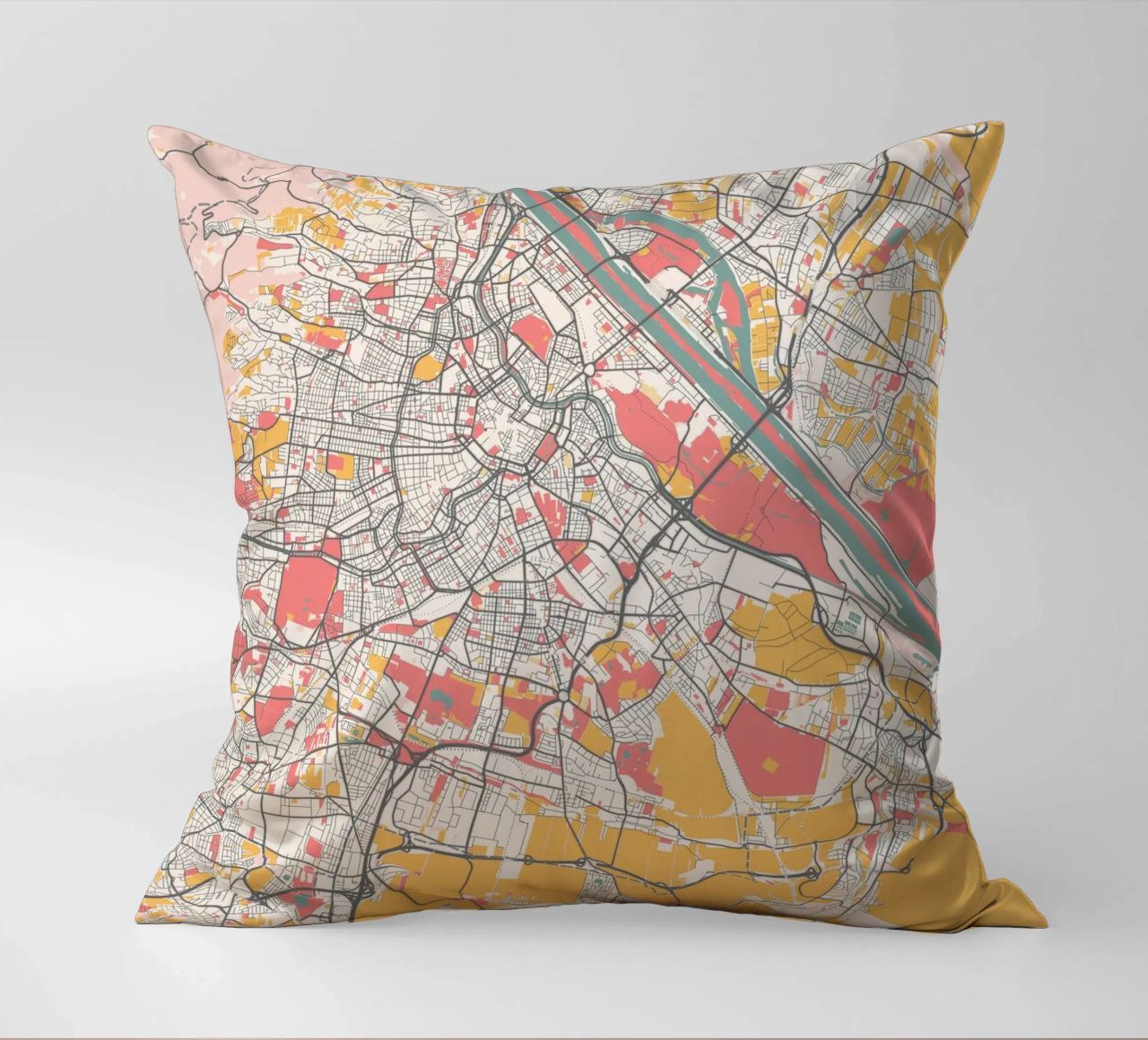 VIENNA Kissen von Travelstudio