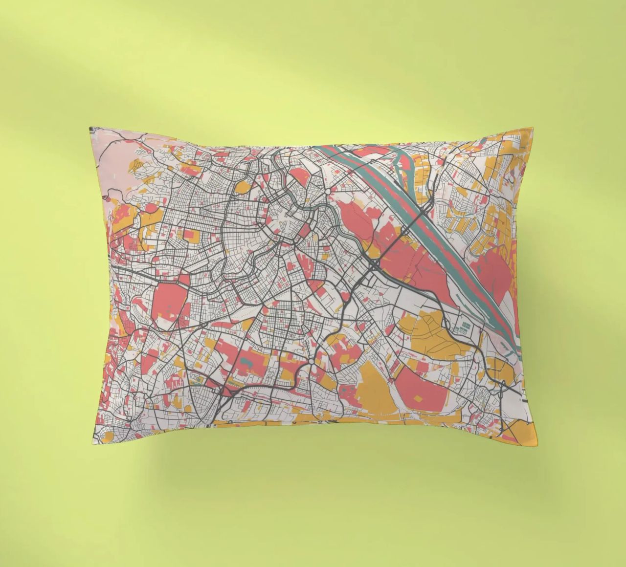 VIENNA Kissen von Travelstudio