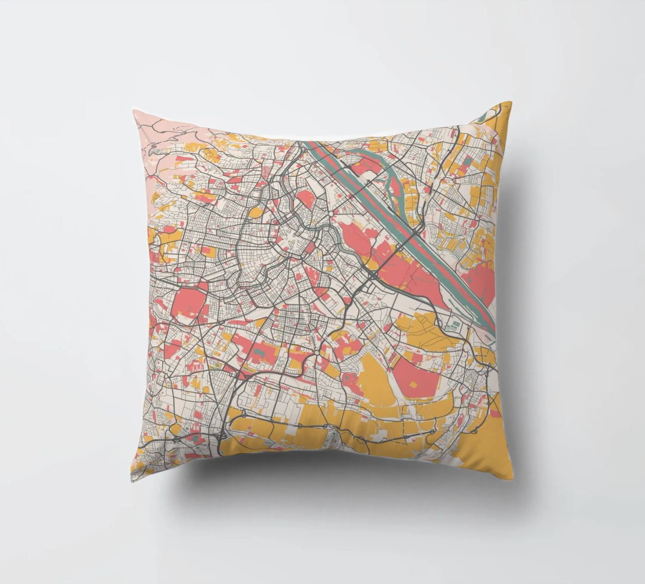 VIENNA Kissen von Travelstudio