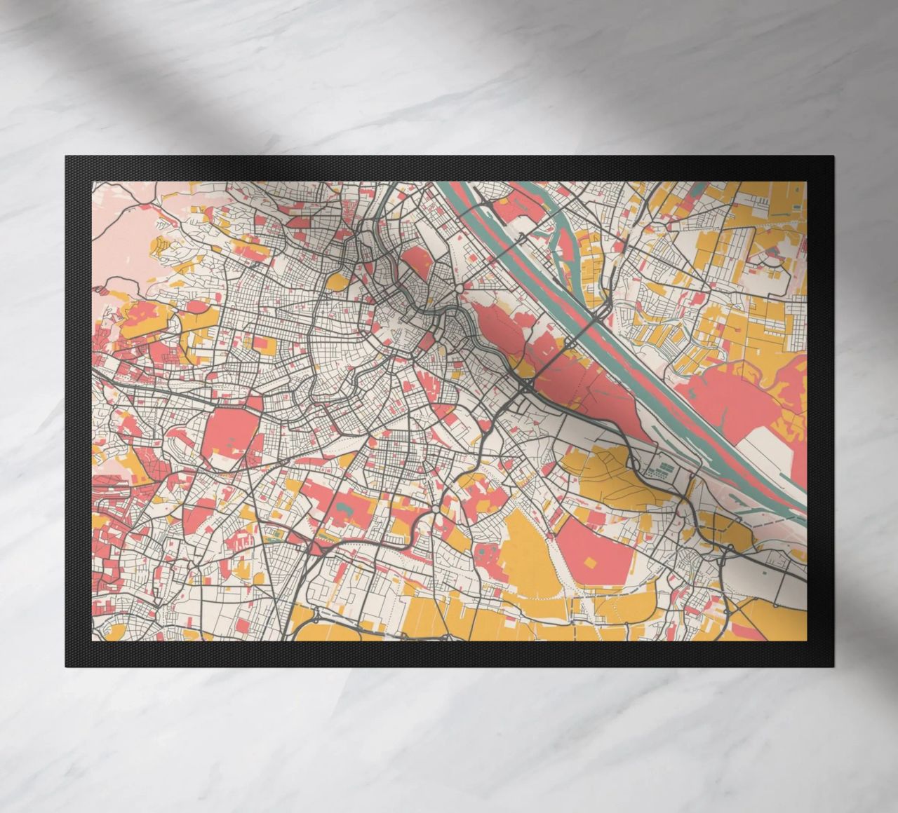 VIENNA Fußmatte von Travelstudio