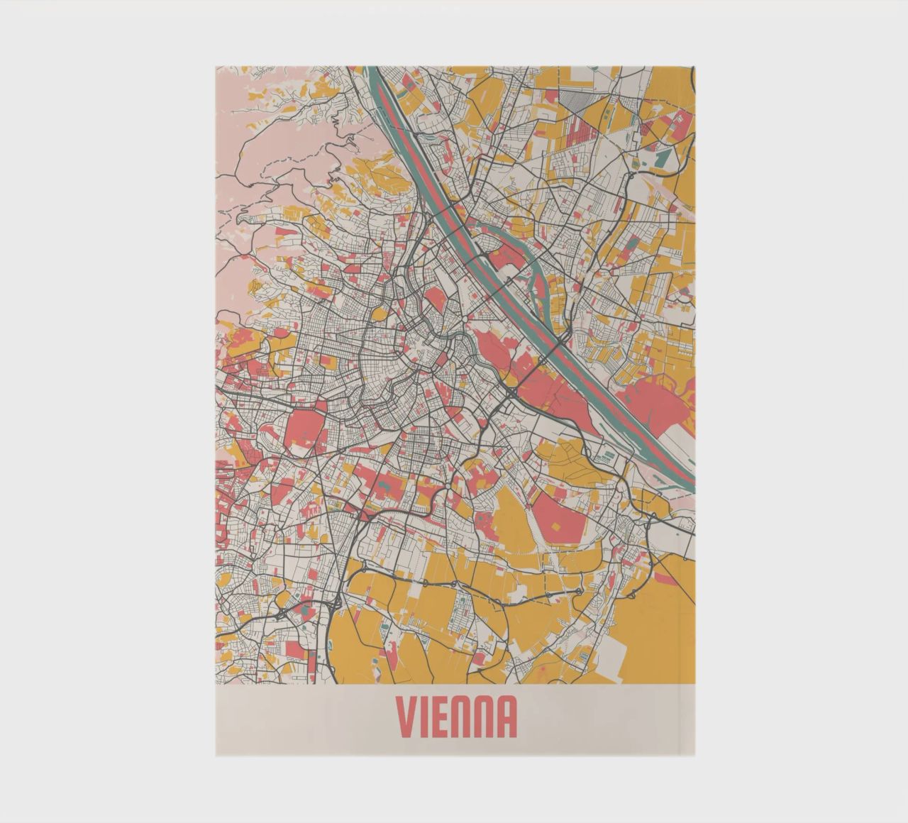 VIENNA Notizbuch von Travelstudio