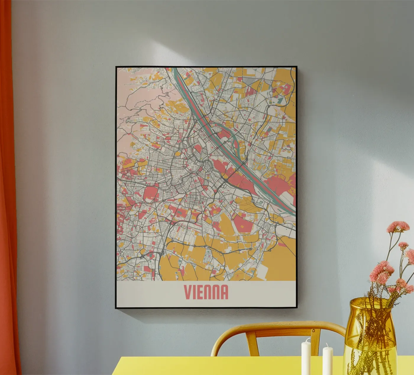 VIENNA acryl van Travelstudio