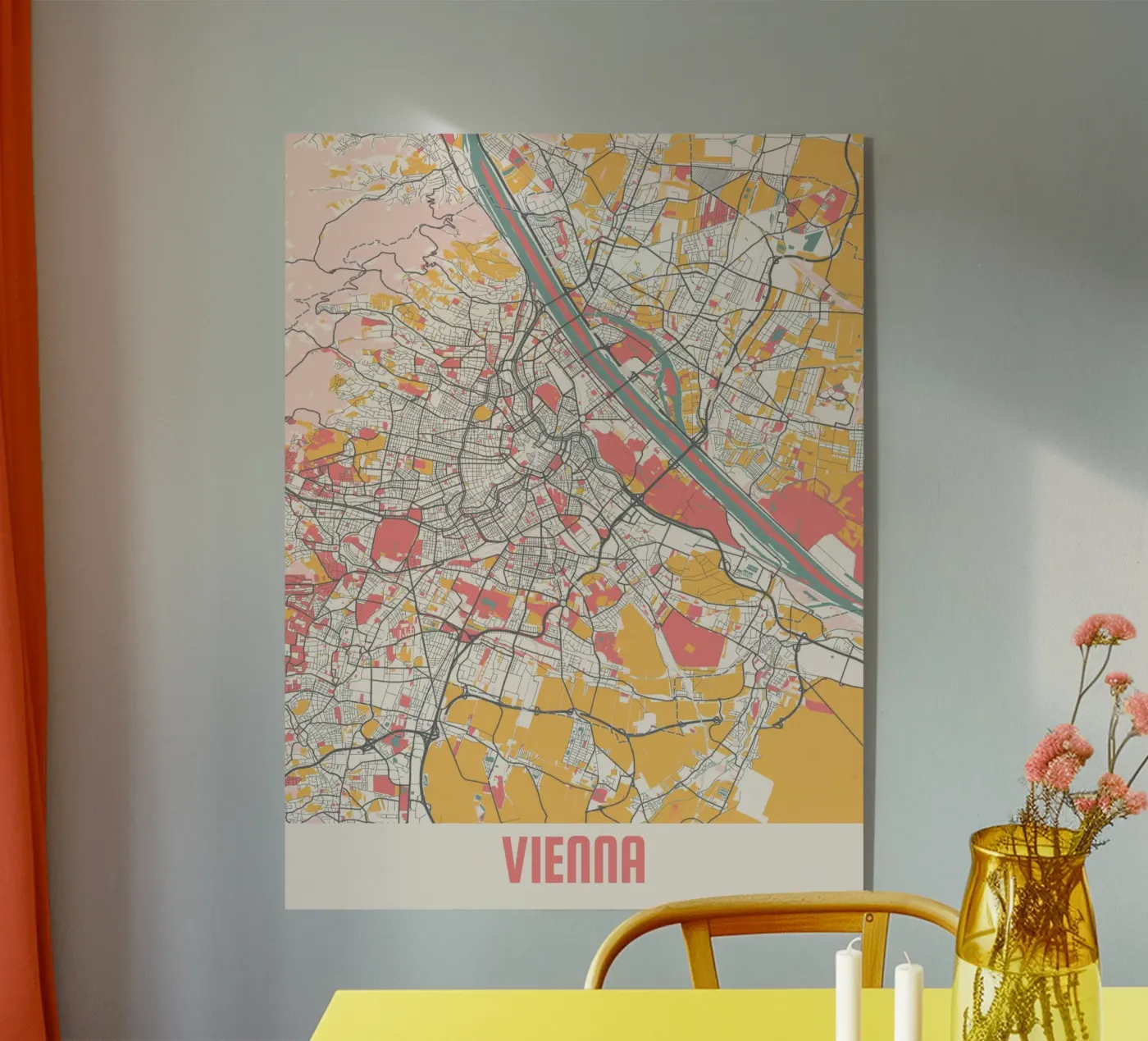 VIENNA acryl van Travelstudio