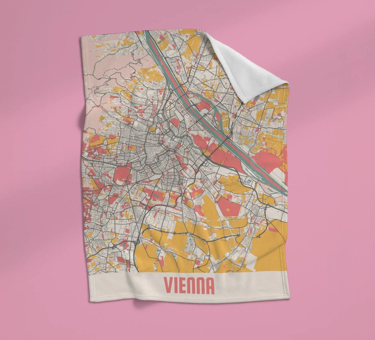 VIENNA Fleecedecke von Travelstudio