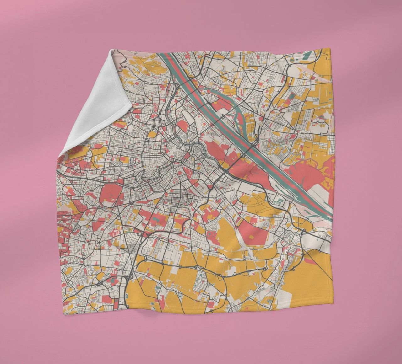 VIENNA Fleecedecke von Travelstudio