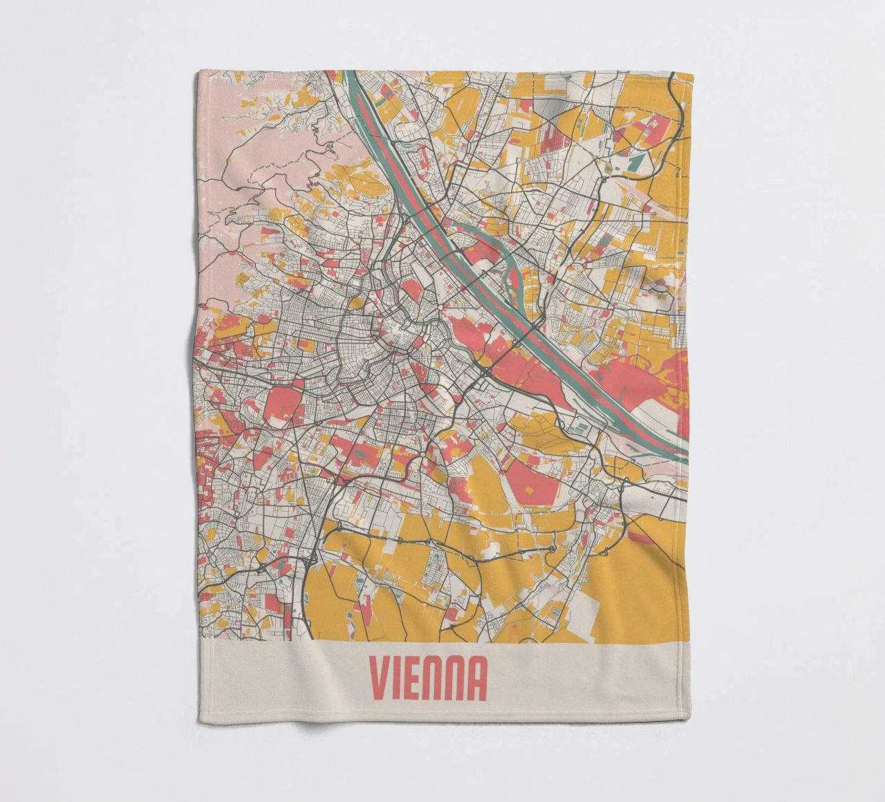 VIENNA Fleecedecke von Travelstudio