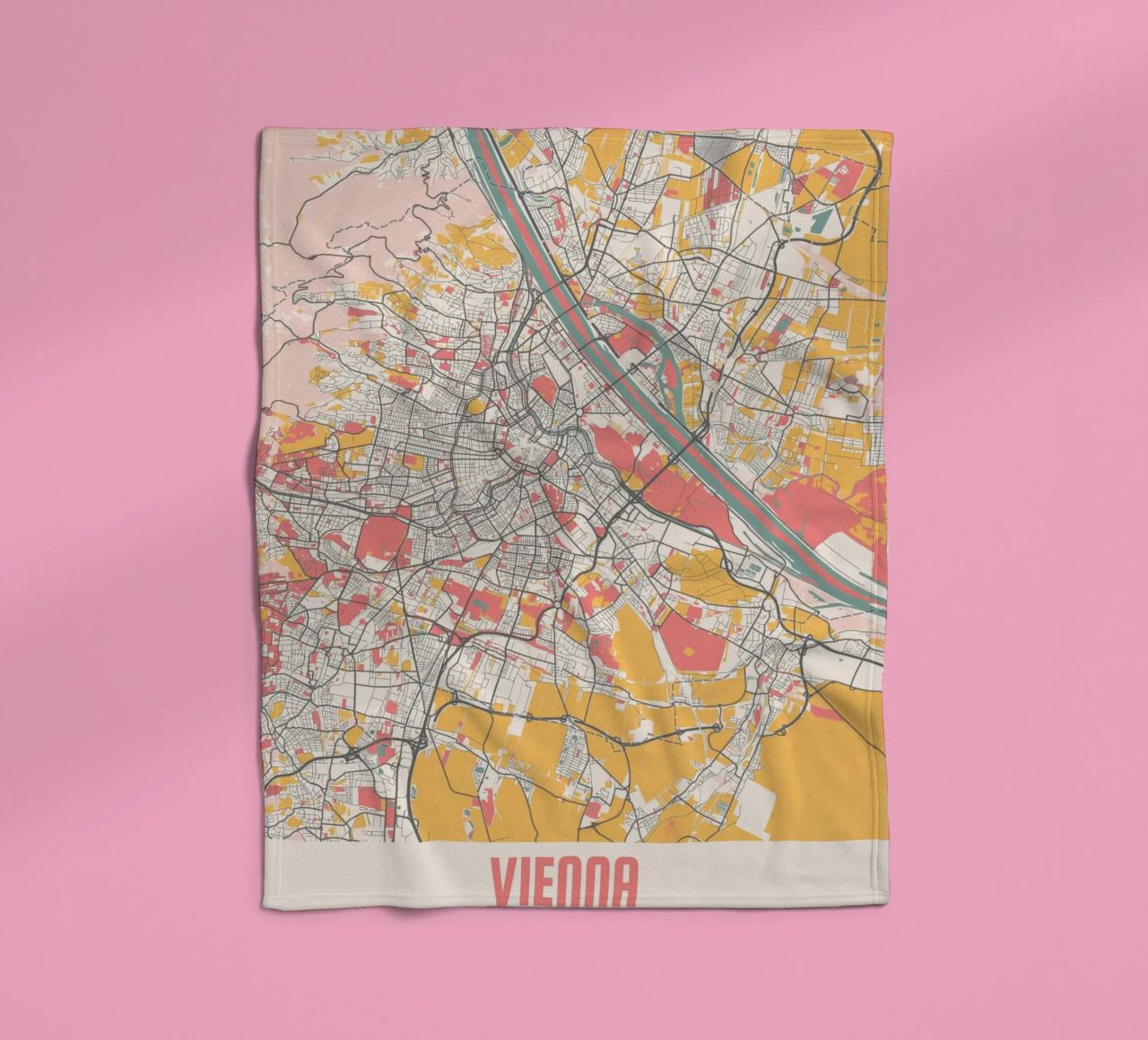 VIENNA Fleecedecke von Travelstudio