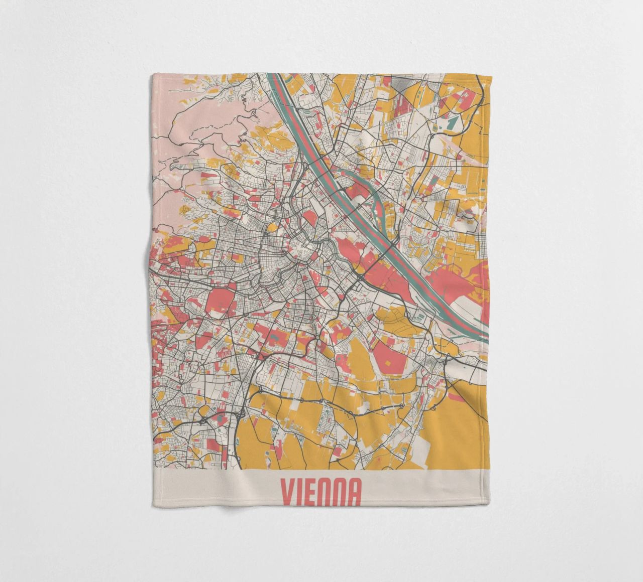 VIENNA Fleecedecke von Travelstudio