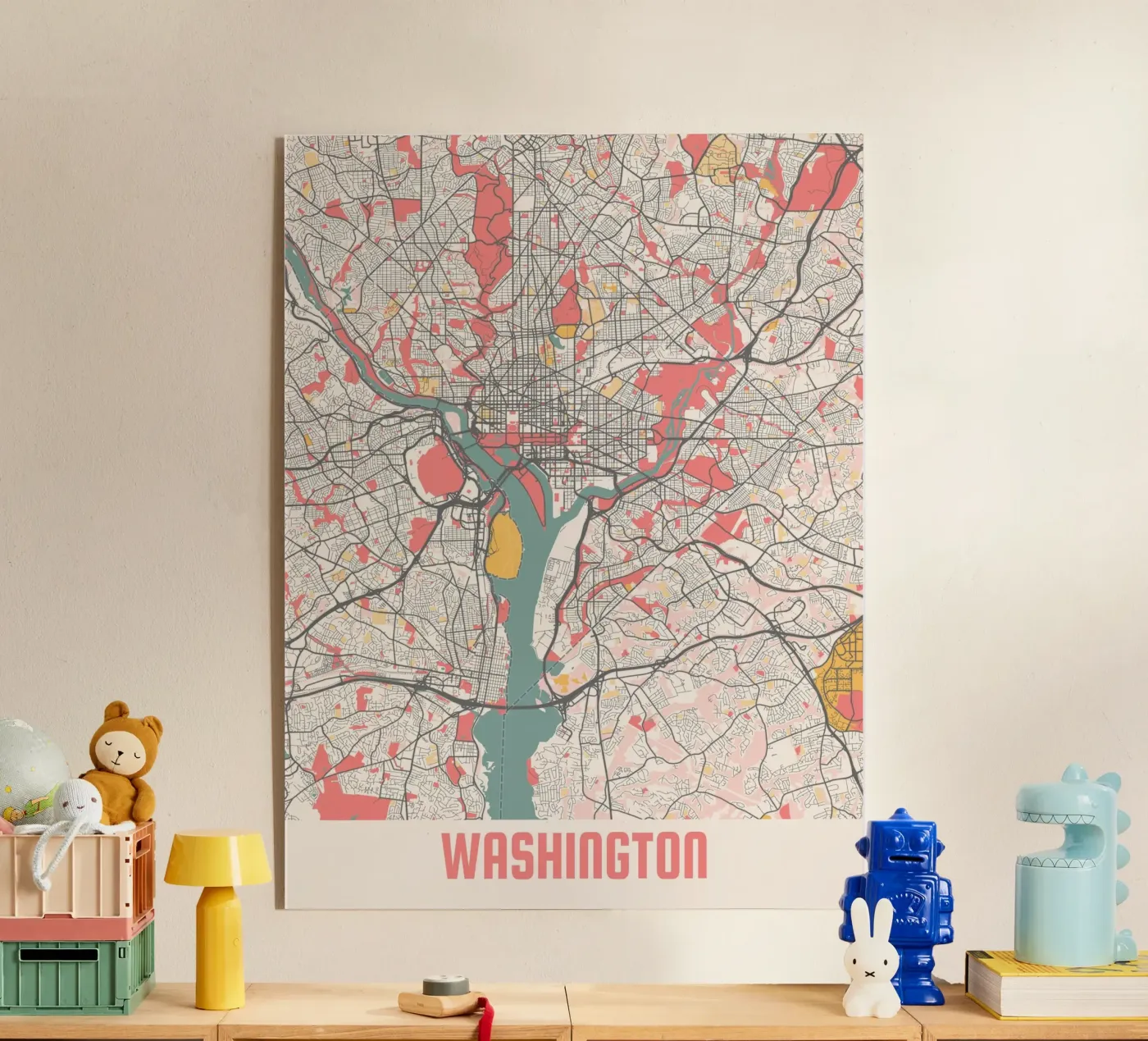 WASHINGTON plexiglass da Travelstudio
