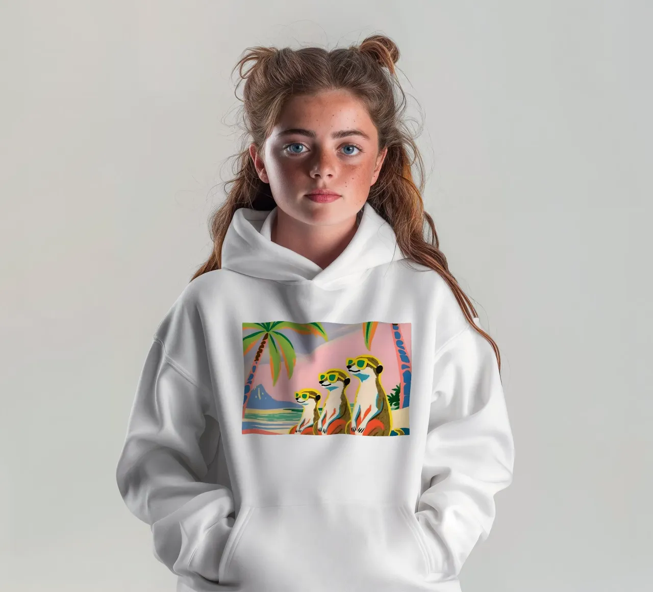 Hakuna Matata Mir Cats felpa bambino con cappuccio da 83oranges