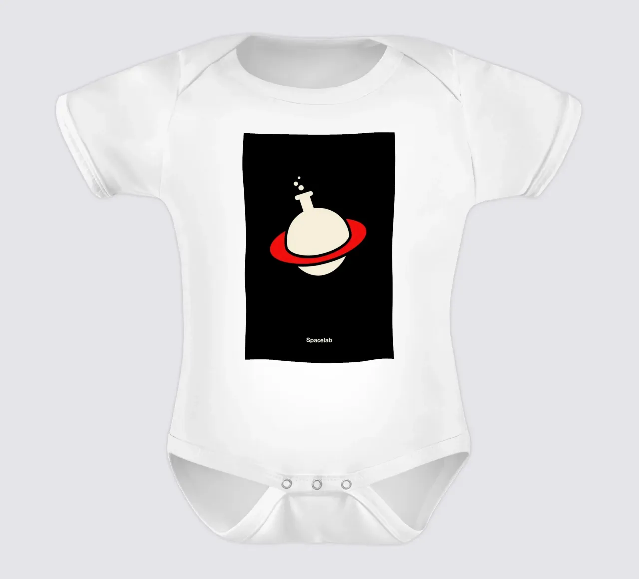 Spacelab body neonato maniche corte da Viktor Hertz