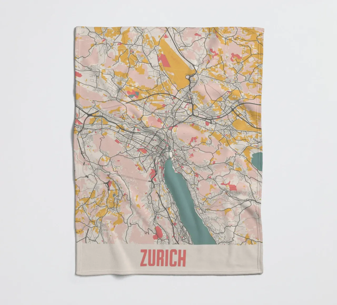 ZURICH coperta in pile da Travelstudio