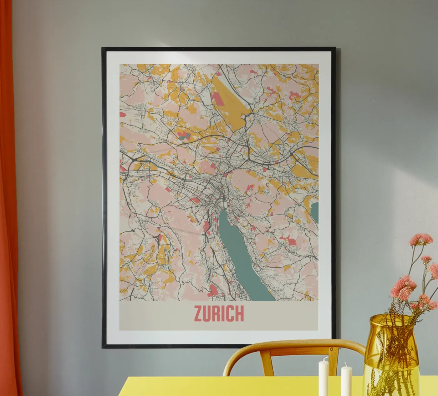 ZURICH poster da Travelstudio