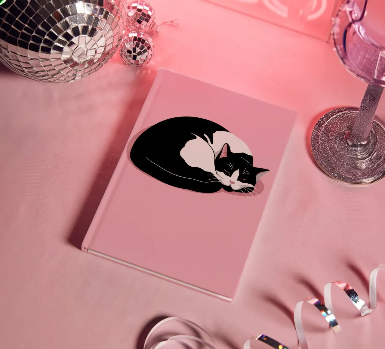 Feline Rest notebook by Seren Liodra