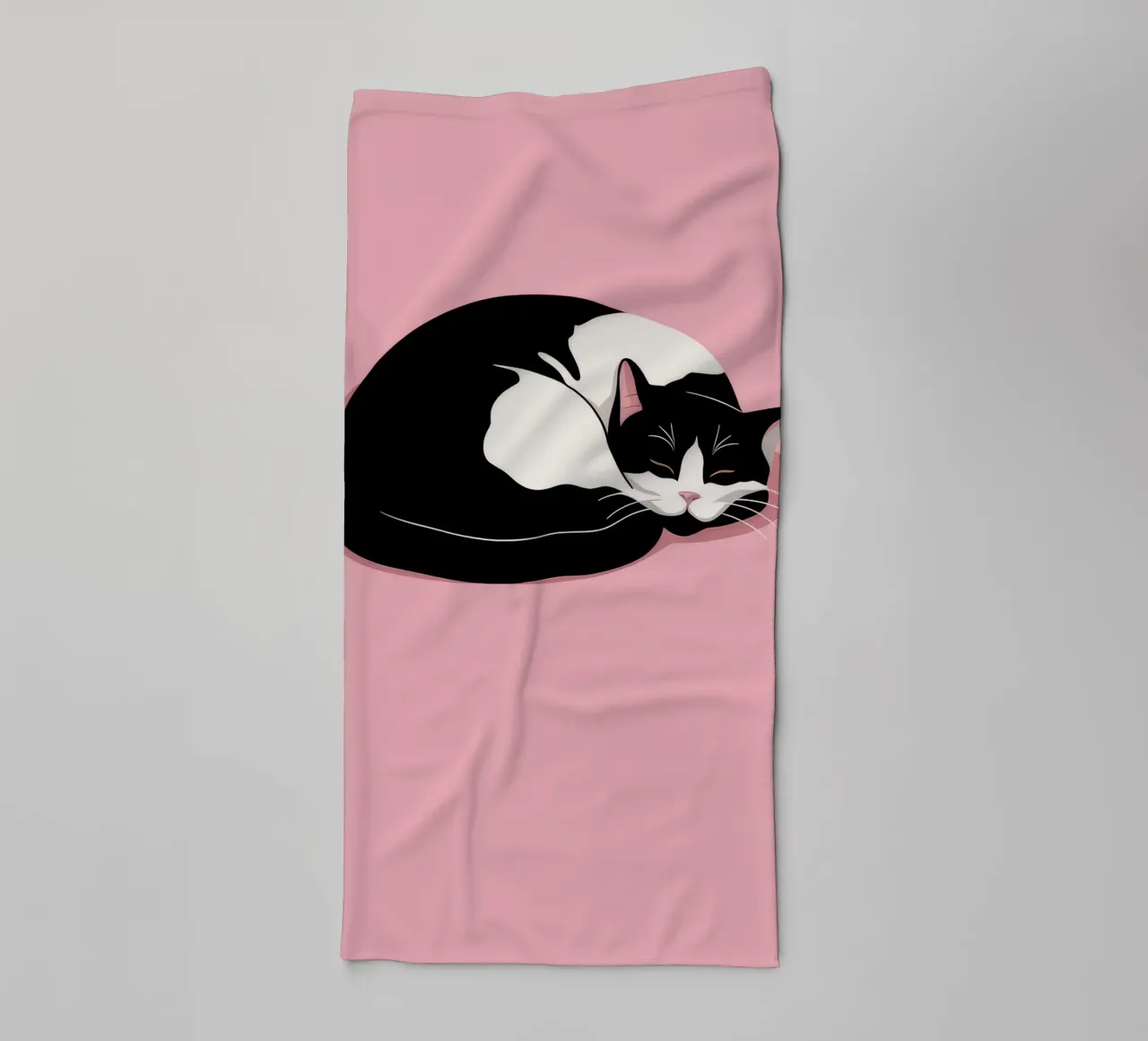 Feline Rest serviette de bain de Seren Liodra