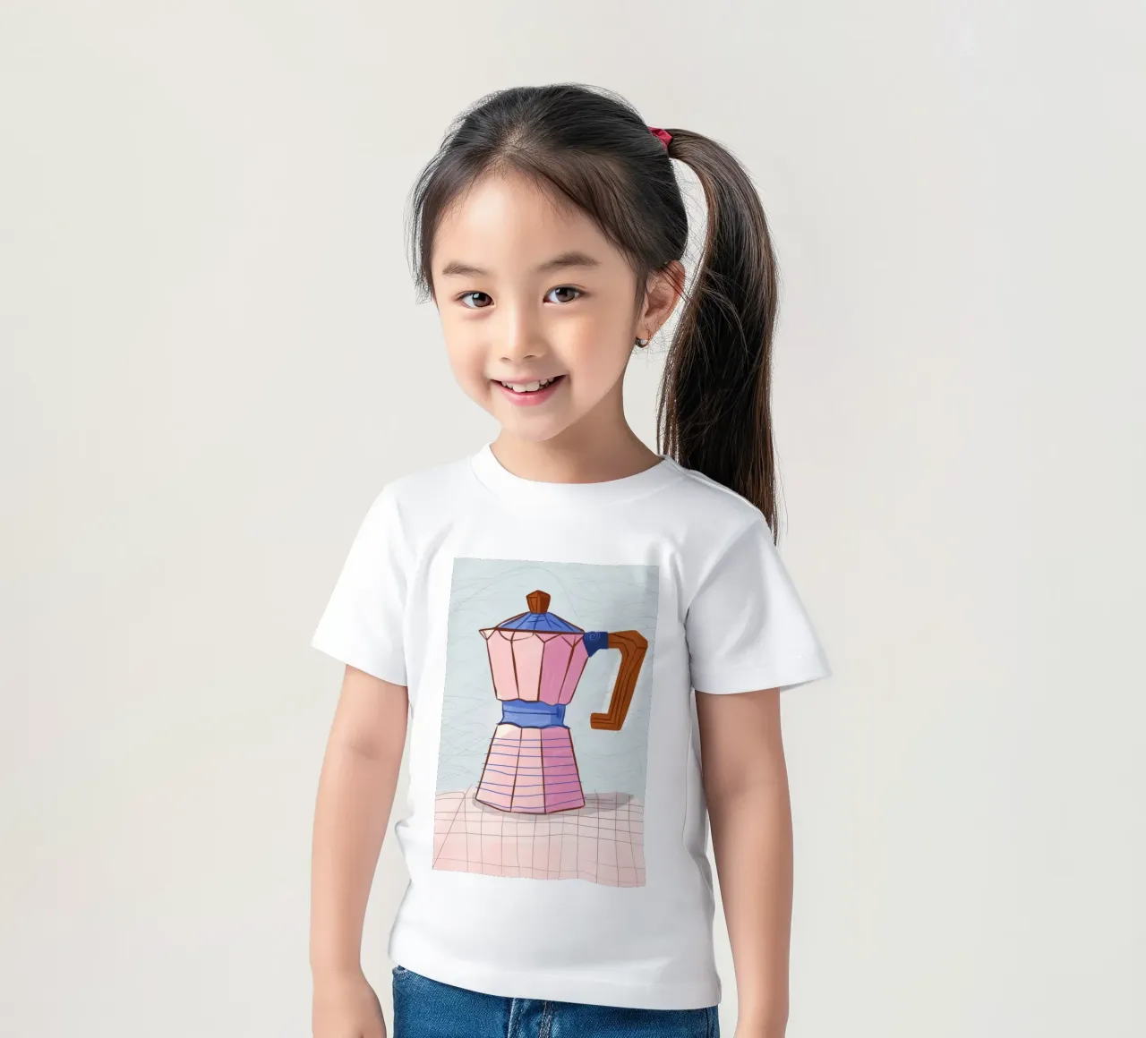 Coffee Elegance kids t-shirt by Seren Liodra