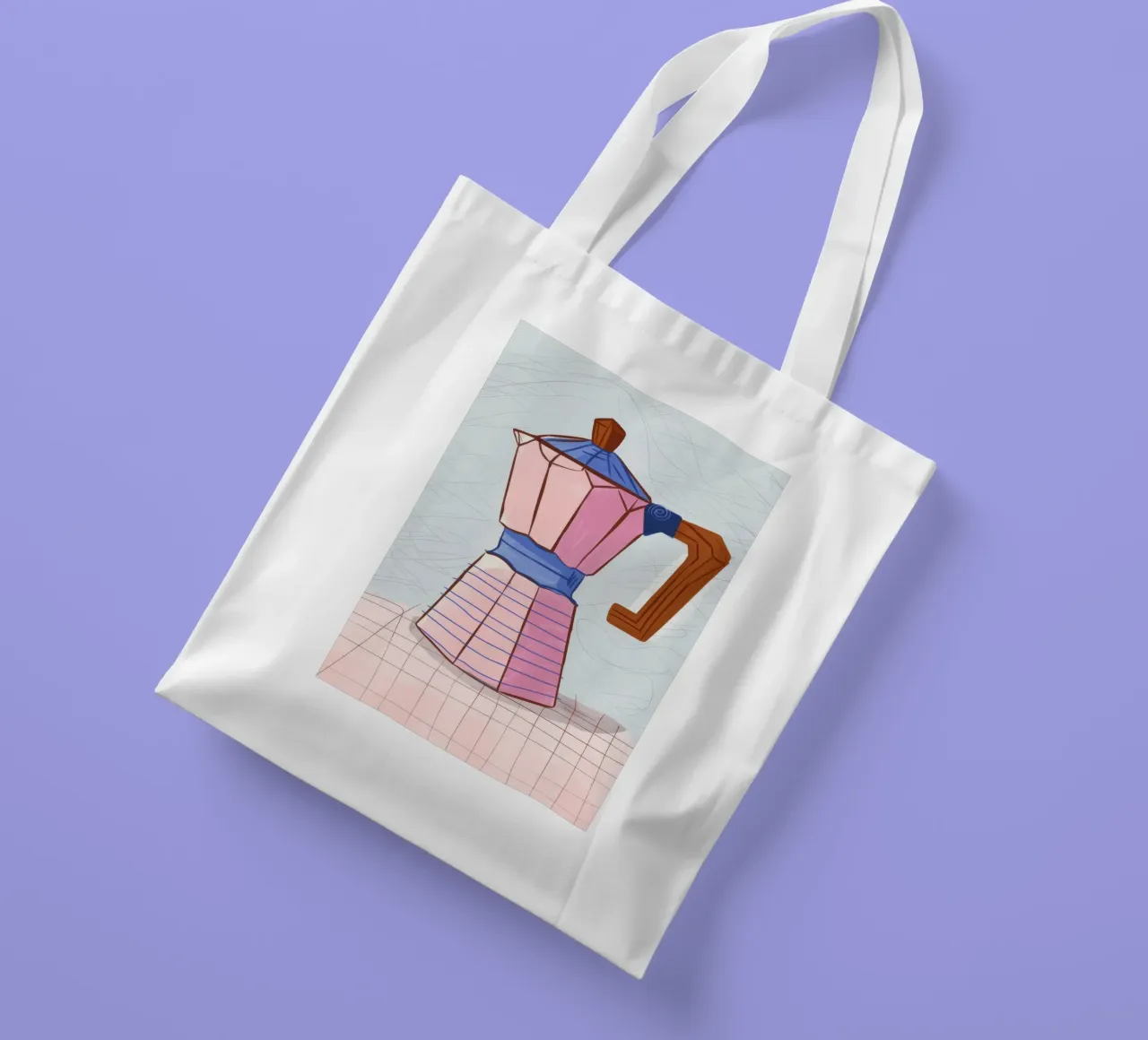 Coffee Elegance tote bag by Seren Liodra
