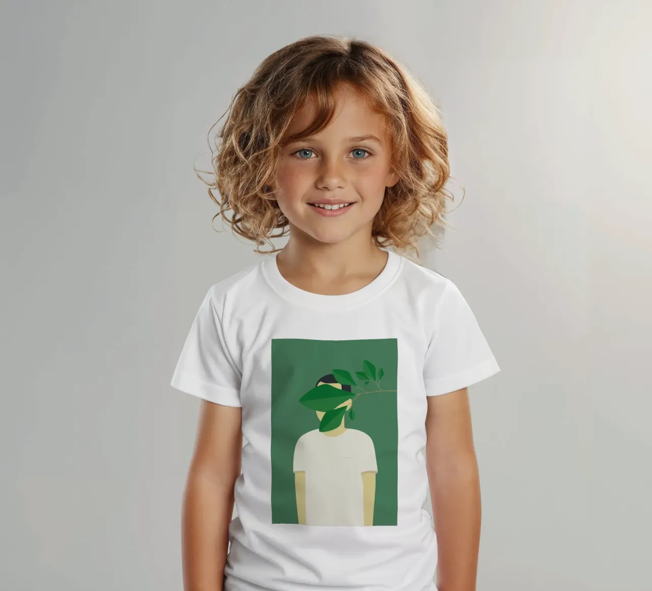 En Smuk Dag I Skoven kids t-shirt by Swen Swensøn