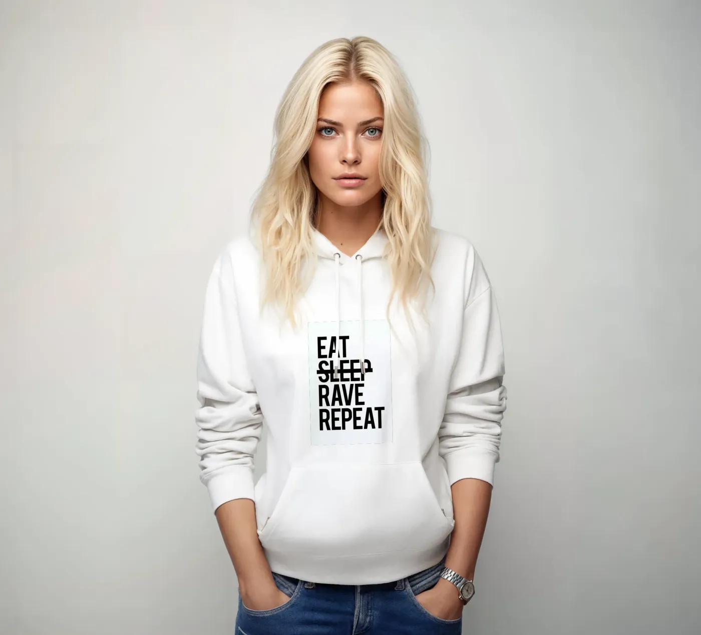 Repeat felpa con cappuccio da Studio One