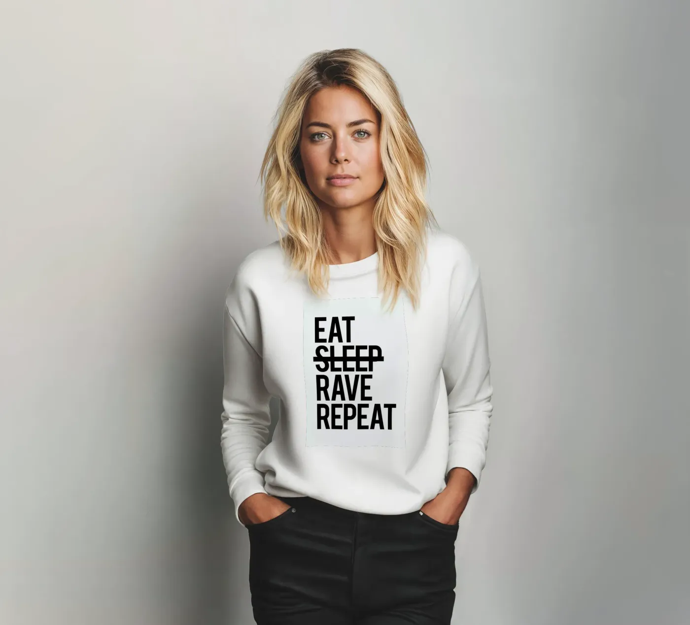 Repeat sweatshirt van Studio One