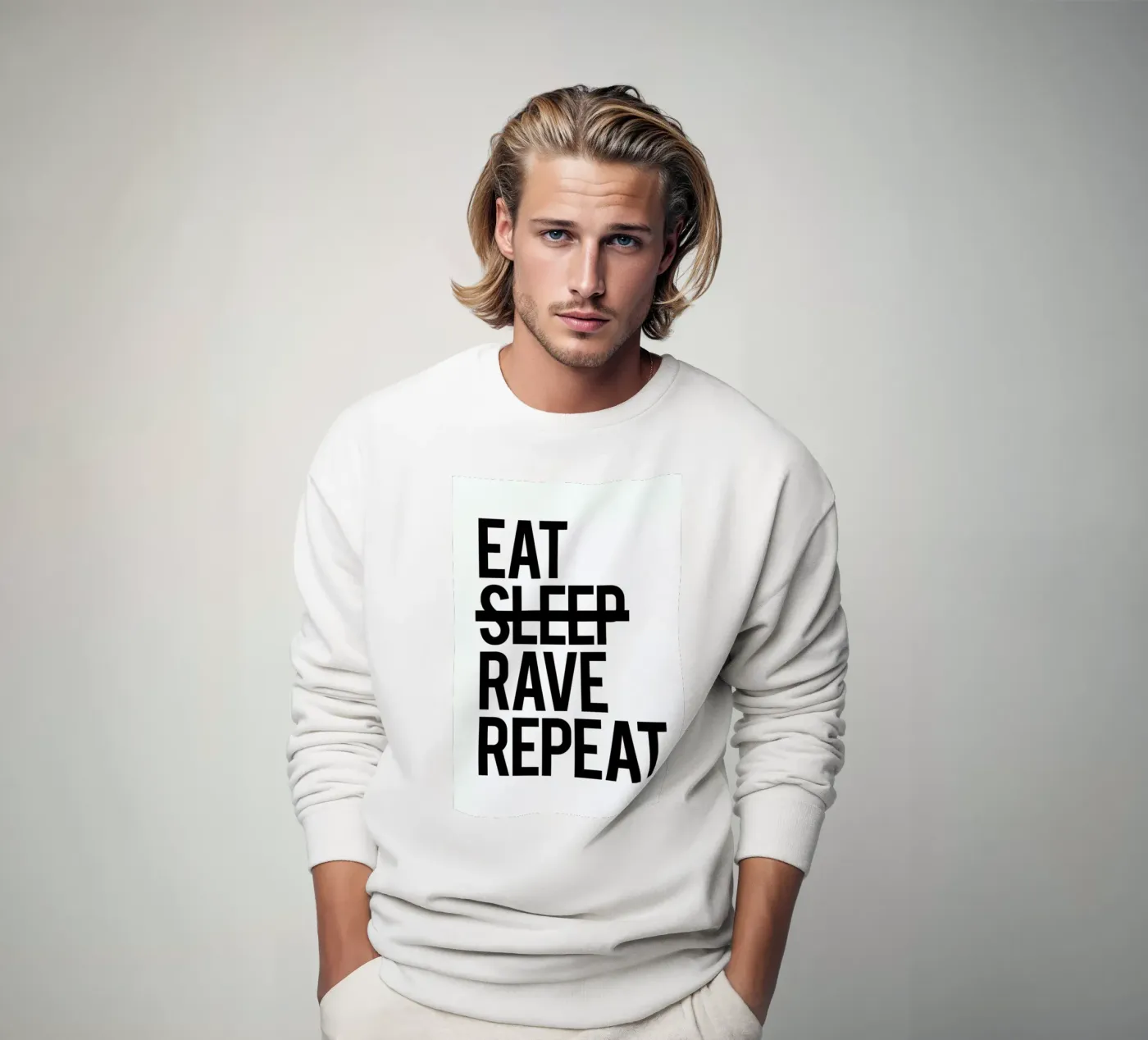 Repeat sweatshirt van Studio One