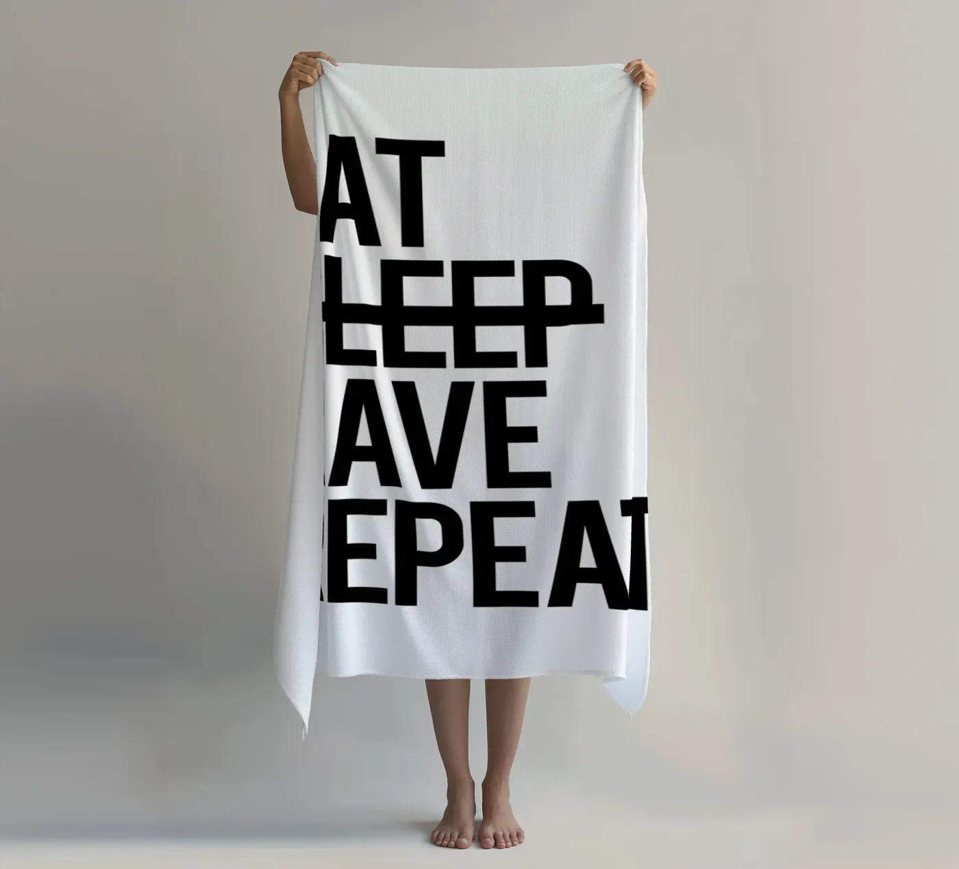 Repeat beach towel by Studio One